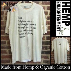 Men’s Hemp Enlightenment Definition T-shirt